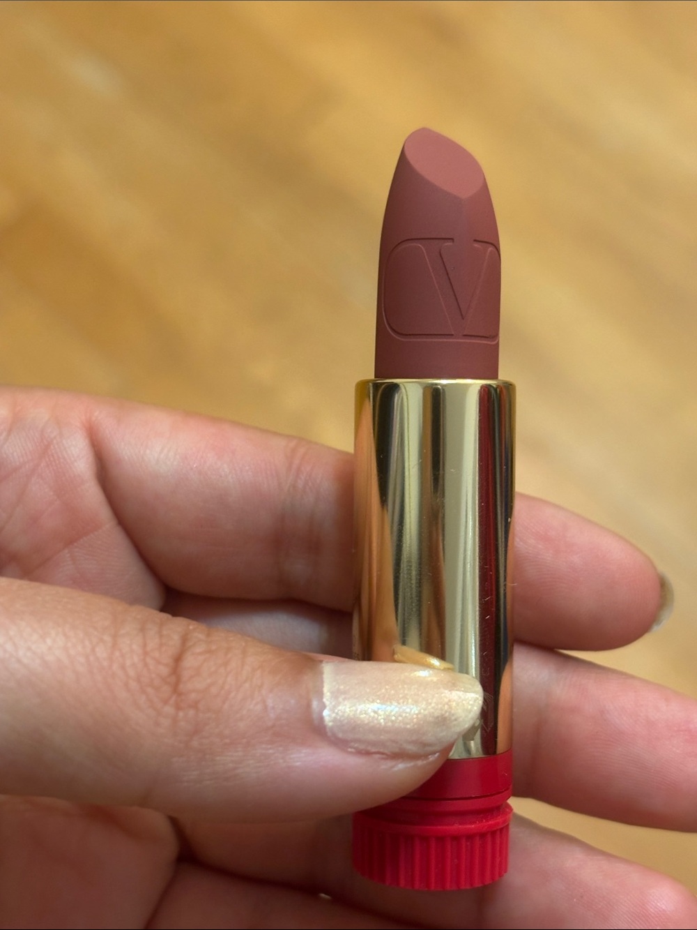 Rosso Valentino Satin lipstick refill - #107A